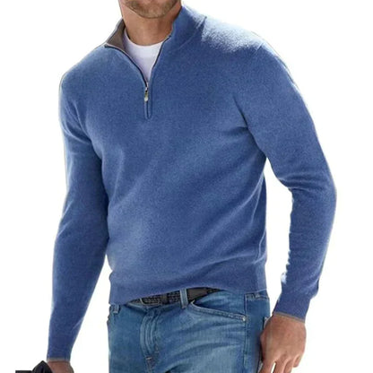 RALPH POLO - Stylish zipper sweater for men (Italian design)